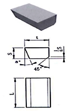 Tungsten Cemented Carbide Tips for Saw Blade Wood Cutting